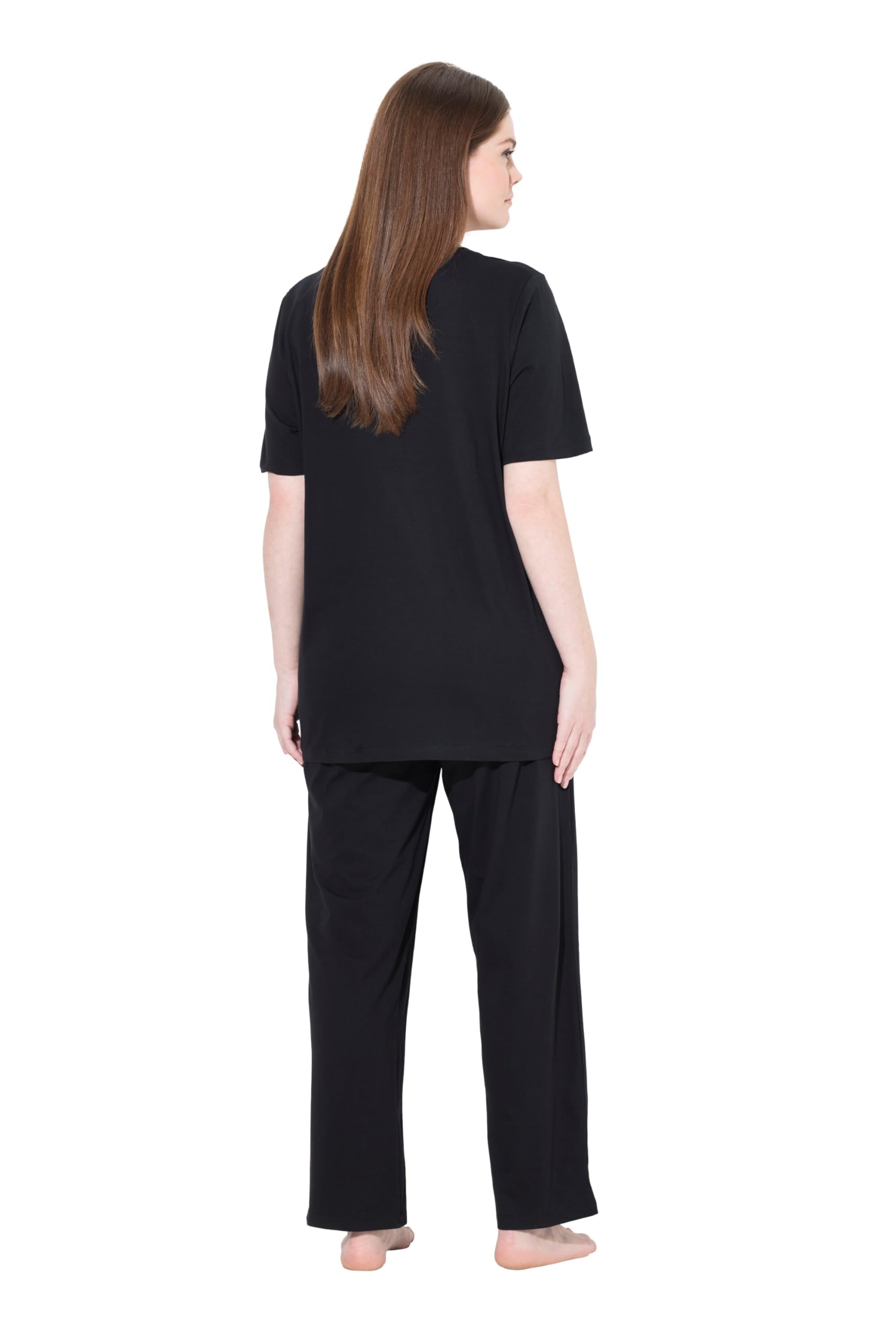 Ulla Popken Pyjama, Flower Rain Ensemble Pyjama Femme