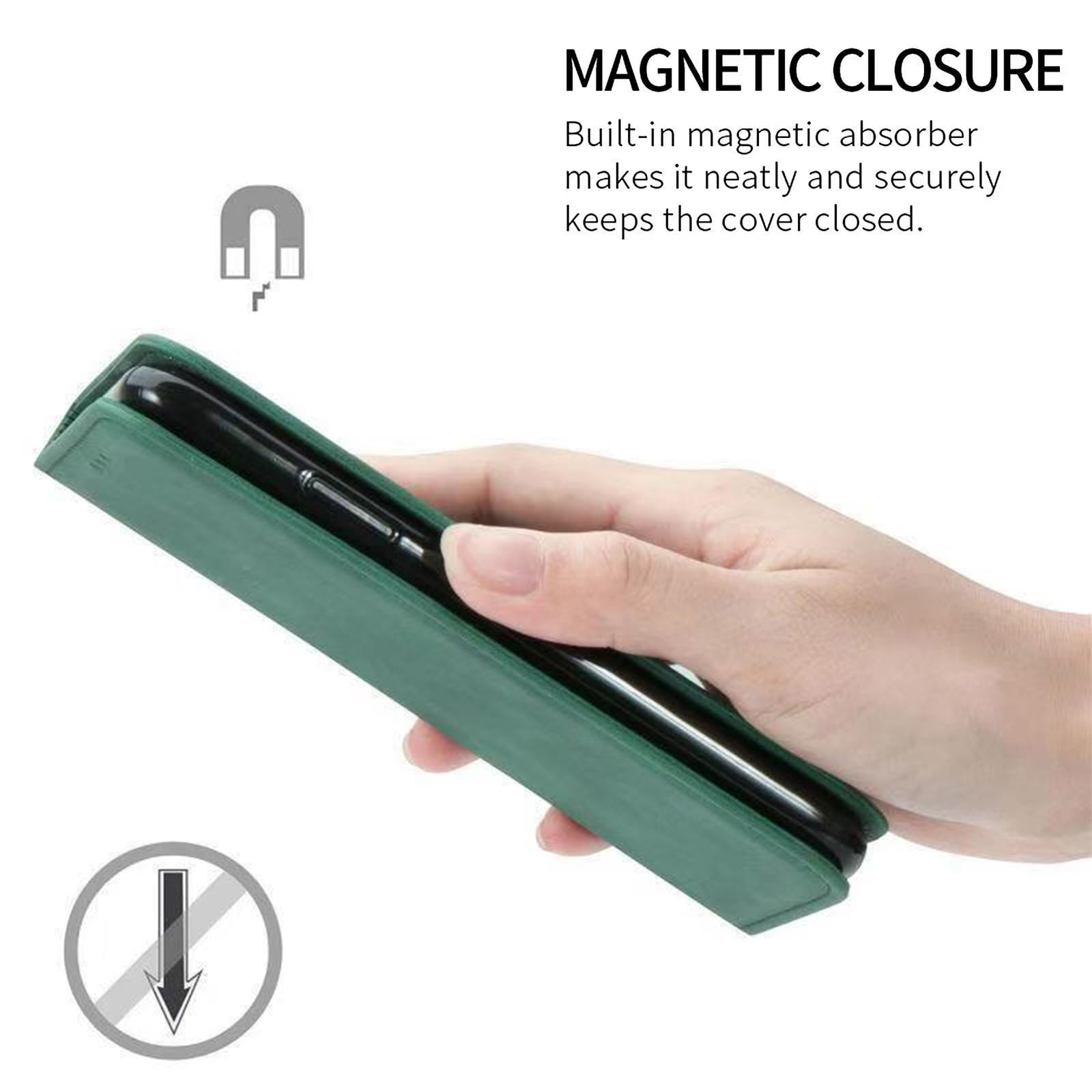 Leder-Hülle Für Oukitel C51 – Flipcase Mit Magnetverschluss, Kartenfächern & Ständer