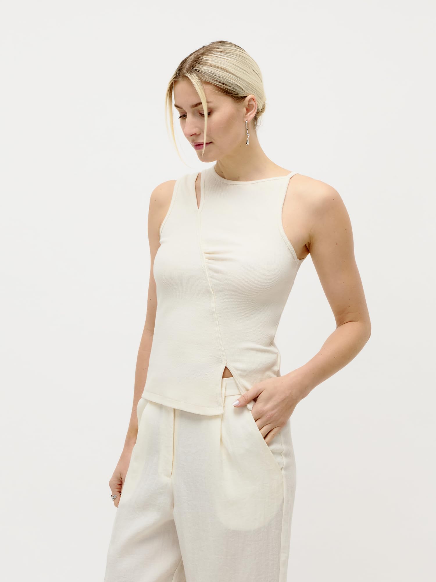 Leger by Lena Gercke Ayana Top Maglietta Donna (Pacco da 1)