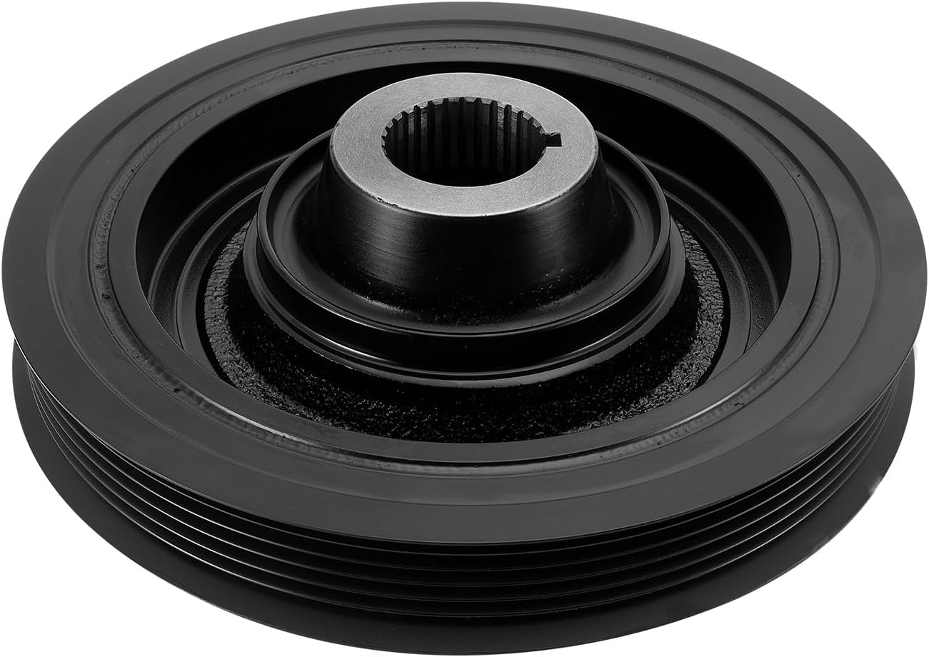 AULINK 594-187 Harmonic Balancer Crankshaft Pulley 2.3L L4 | For Honda Accord 1998-2002,Odyssey 1998,For Isuzu Oasis 1998-1999,For Acura CL 1998-1999 #13810PAAA01 13810PEA007 SK594187