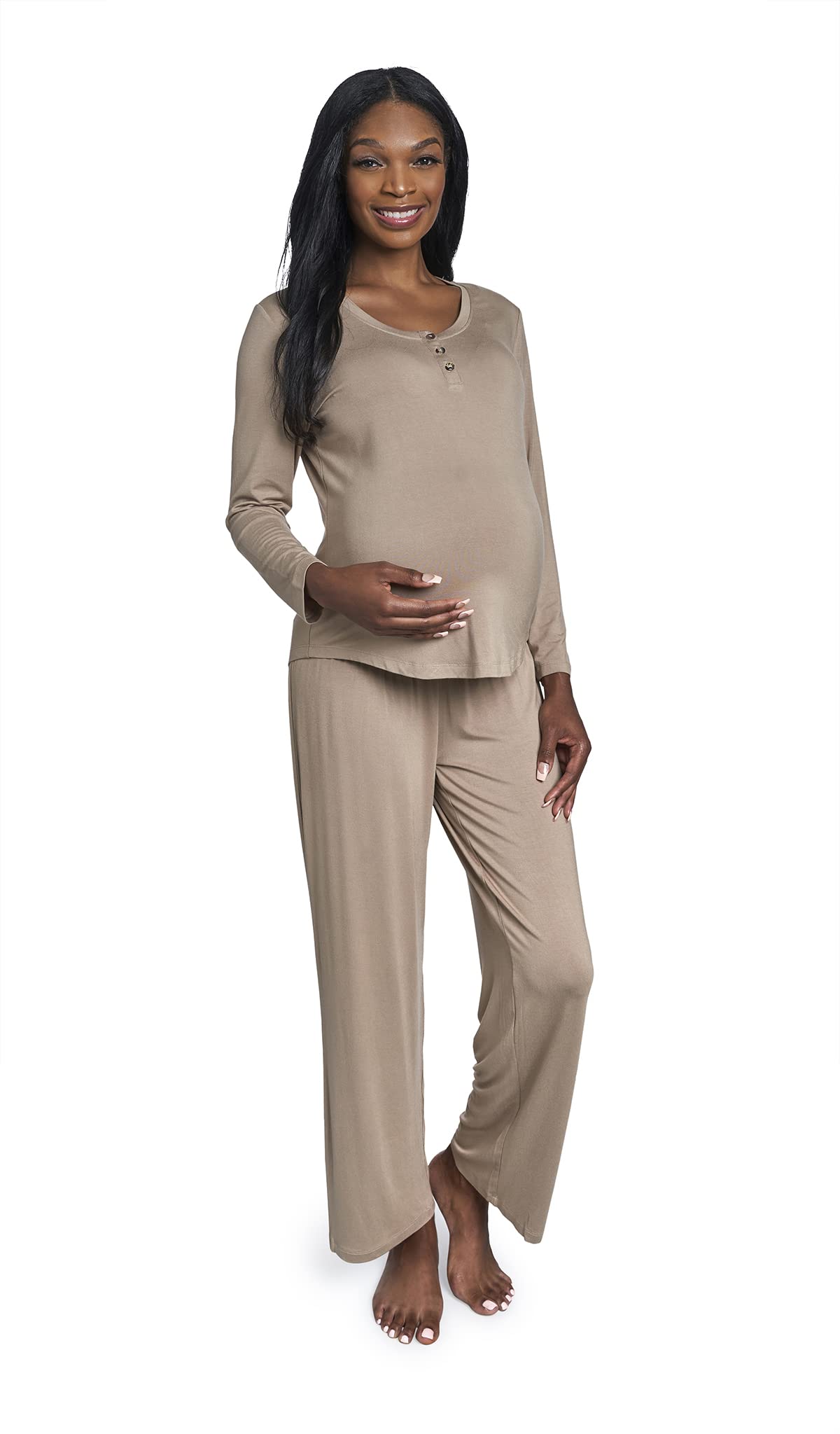 Laina Maternity/Nursing Two-Piece PJ Set