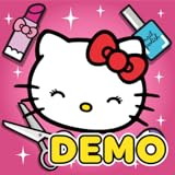 ハローキティ：ビューティーサロン。女の子向けのヘアサロン、ネイルサロン、メイクアップスタジオを備えた、子供向けの楽しいミニゲーム（デモ版）