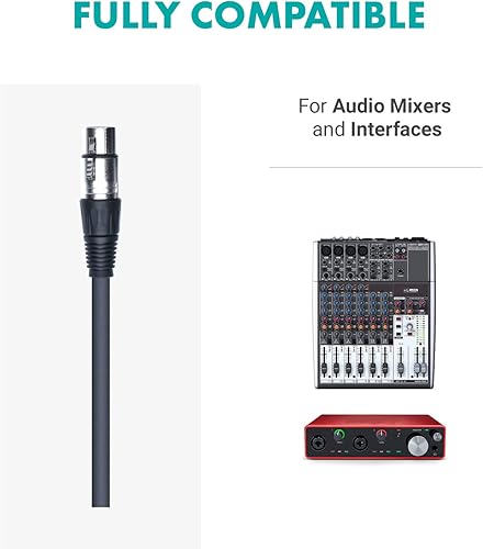 Miniatura 6 de Movo PC-M6 Micrófono de condensador cardioide universal con XLR y 0.138 in, soporte de choque y parabrisas - Perfecto para podcasting, transmisión
