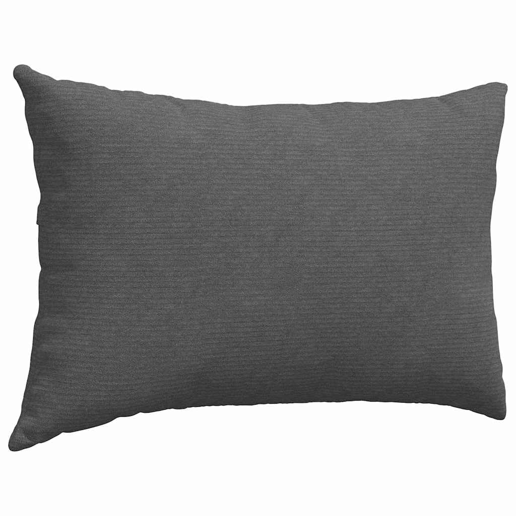 Morbido cuscino in velluto a coste per divano, 2 pezzi, con texture vellutata e design moderno, elegante cuscino per divano e cuscino decorativo in peluche