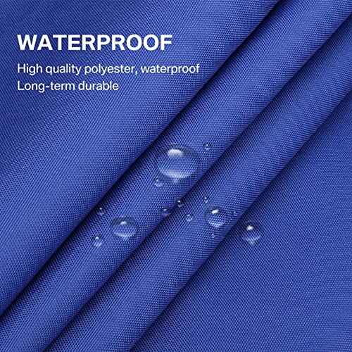 Voile d'ombrage rectangulaire imperméable anti-UV pour terrasse