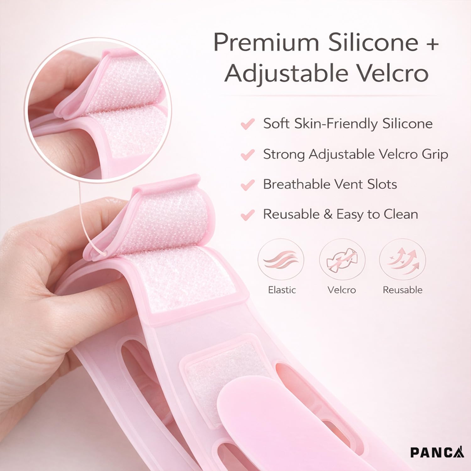 PANCA Jawline Shaper Double Chin Lift Mask for Women & Men, Face Belt 1