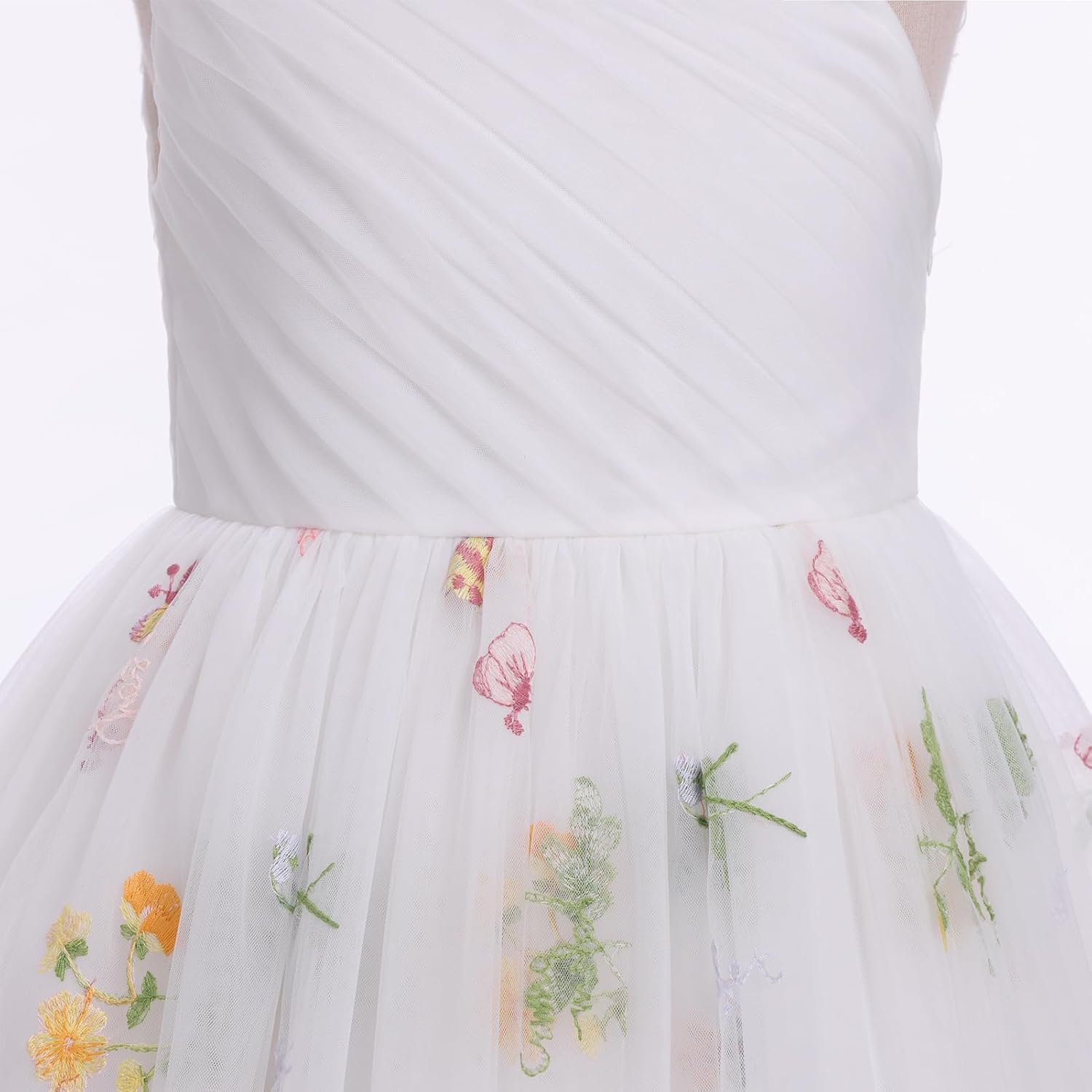 Flower Girl Dresses for Wedding Tulle Birthday Dress Floral A Line Pageant Dresses Summer Party Dress Prom Dress - Image 5