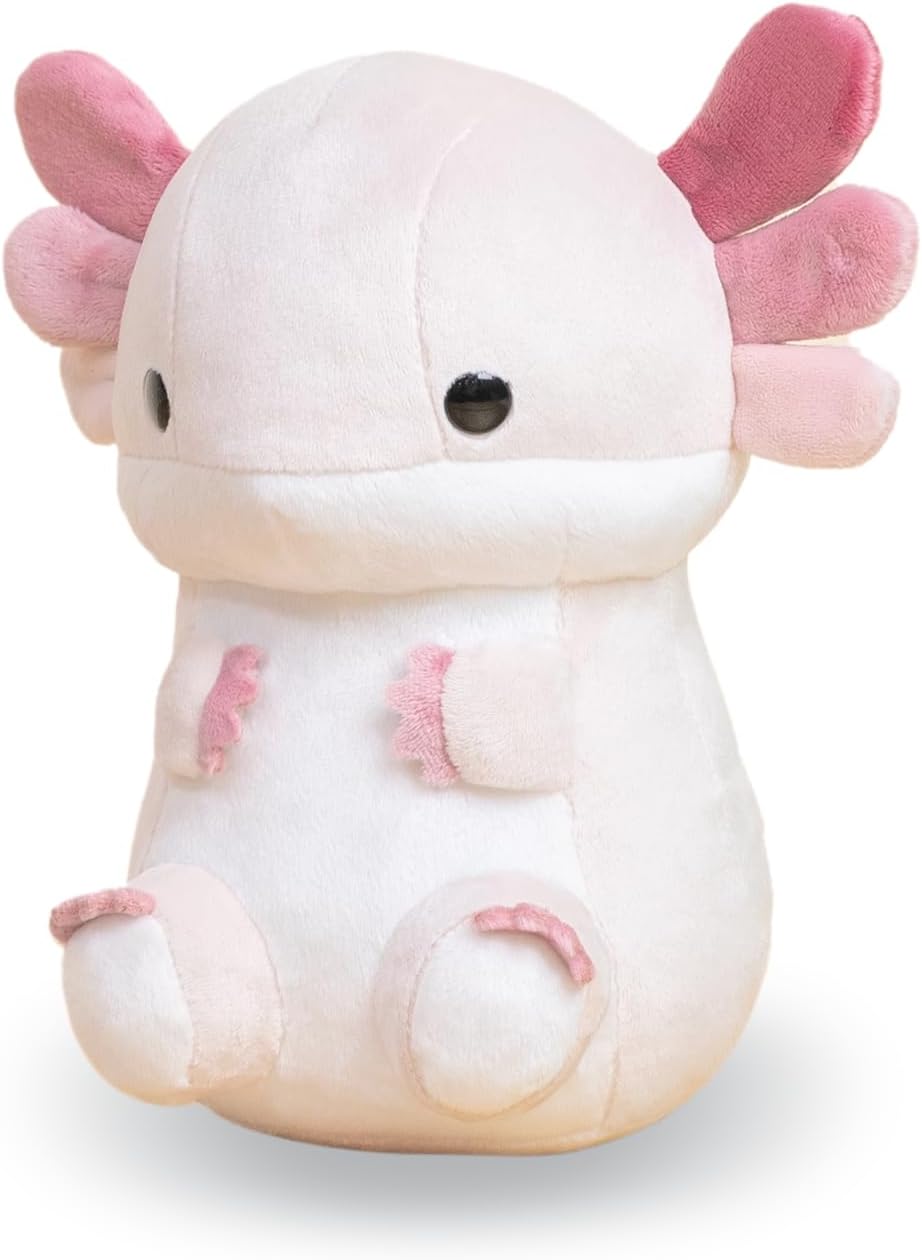 Bellzi Axolotl - Cute Stuffed Animal Plush Toy - Adorable Soft Axolotl Toy Plushies and Gifts - Perfect Present for All Ages - Lotti