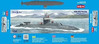 MIKRO-MIR 350-039 - 1/350 - SSN-683 Parche (Late Version)