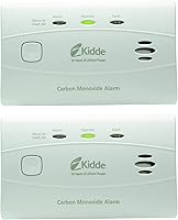 Vista 7 de Kidde Detector de Monóxido de Carbono con Batería de 10 Años, 3 LEDs, Indicador de Reemplazo, Botón de Prueba-Reinicio