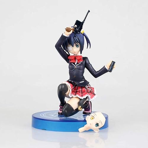 Miniatura 2 de Jin Chuang Grandeur Anime Figura Takanashi Rikka PVC Figura de acción Juguetes Modelo Muñeca