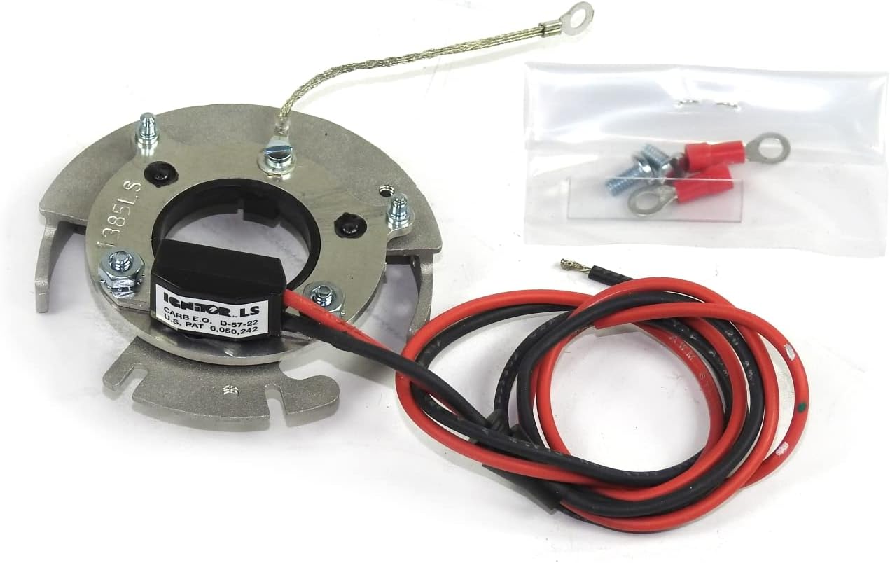 PerTronix 1385LS Ignitor Electronic Ignition Conversion Kit, Dual Point Compatible with Chrysler 8 Cylinder