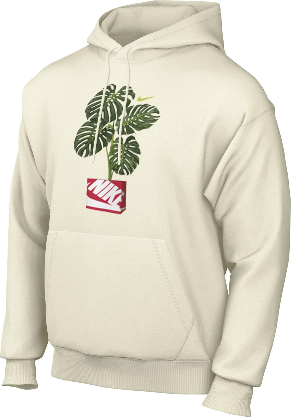 NIKE HQ2967-​133 U NSW Club HDY PO BB MDRN Sweatshirt Homme Sail Taille M