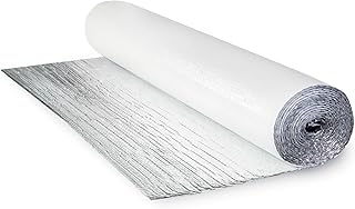 EcoFoil Double Bubble Reflective Insulation Roll 48 in x 25 ft, 6.35mm Radiant Barrier (Made in Canada)