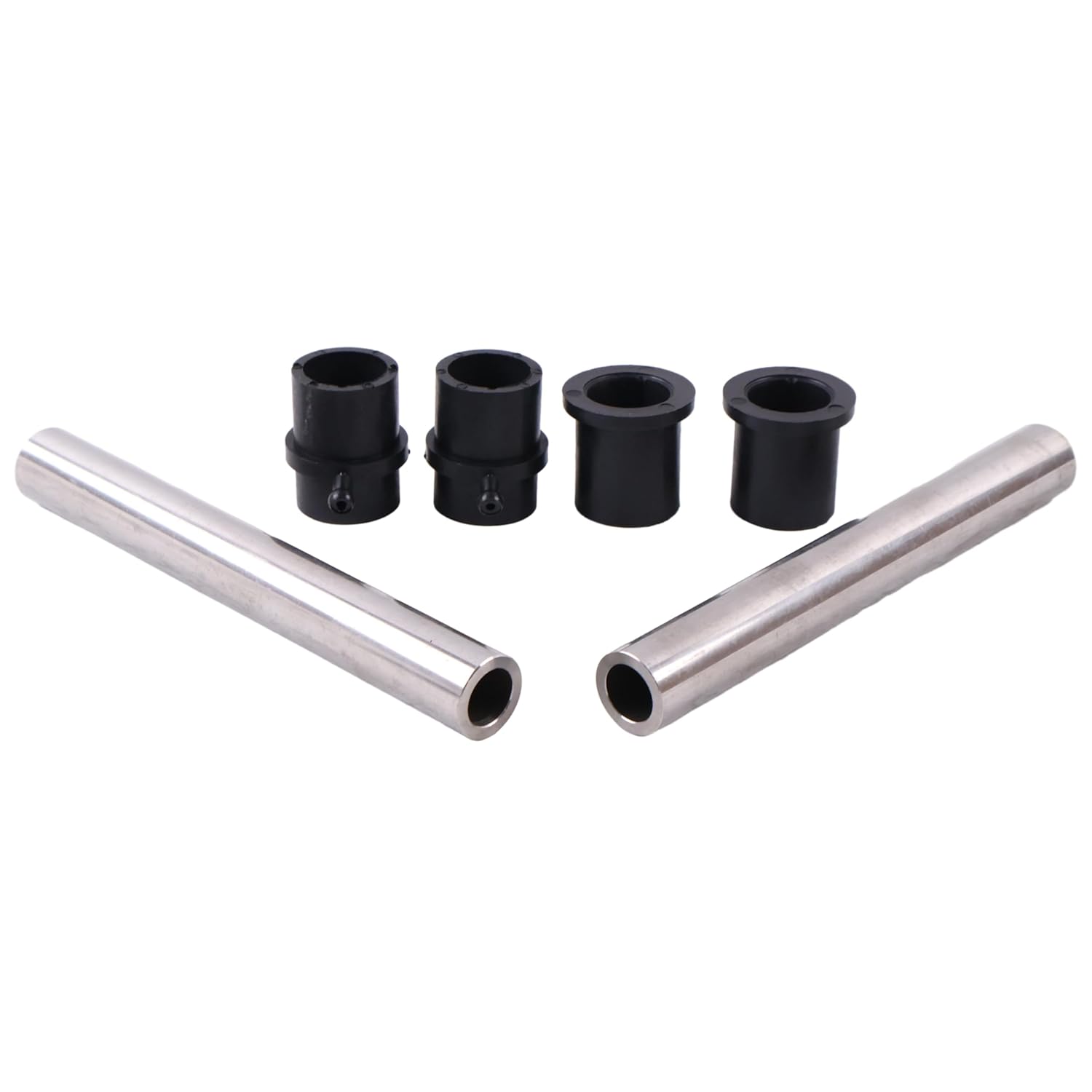 DVPARTS 2X Kit Stainless Steel Front Wheel Spanner 750-04775A Bushings 741-0990B 741-0516B Compatible with Cub Cadet Craftsman MTD Troy-Bilt White Yard Machine Yardman Columbia RedMax Bearings