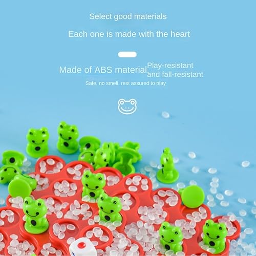 Miniatura 5 de Juego de equilibrio de rana, juego de mesa de equilibrio, juegos de equilibrios para dos jugadores, árbol interactivo para padres e hijos, juego de