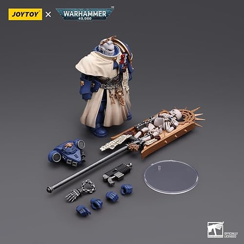 Miniatura 6 de LEBOO JOYTOY Warhammer 40k Ultramarines Bladeguard - Figura de acción a escala 118