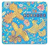 eeBoo Gold Bird 24 Color Pencils