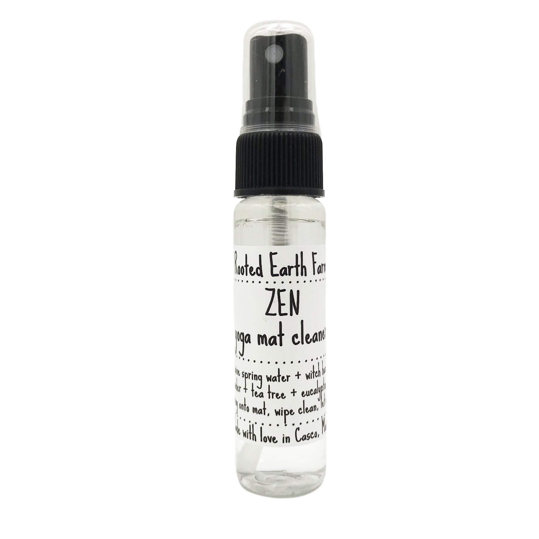 Zen Yoga Mat Spray - 1 fl oz - Lavender Pilates Mat Cleaner - Room and Body Mist