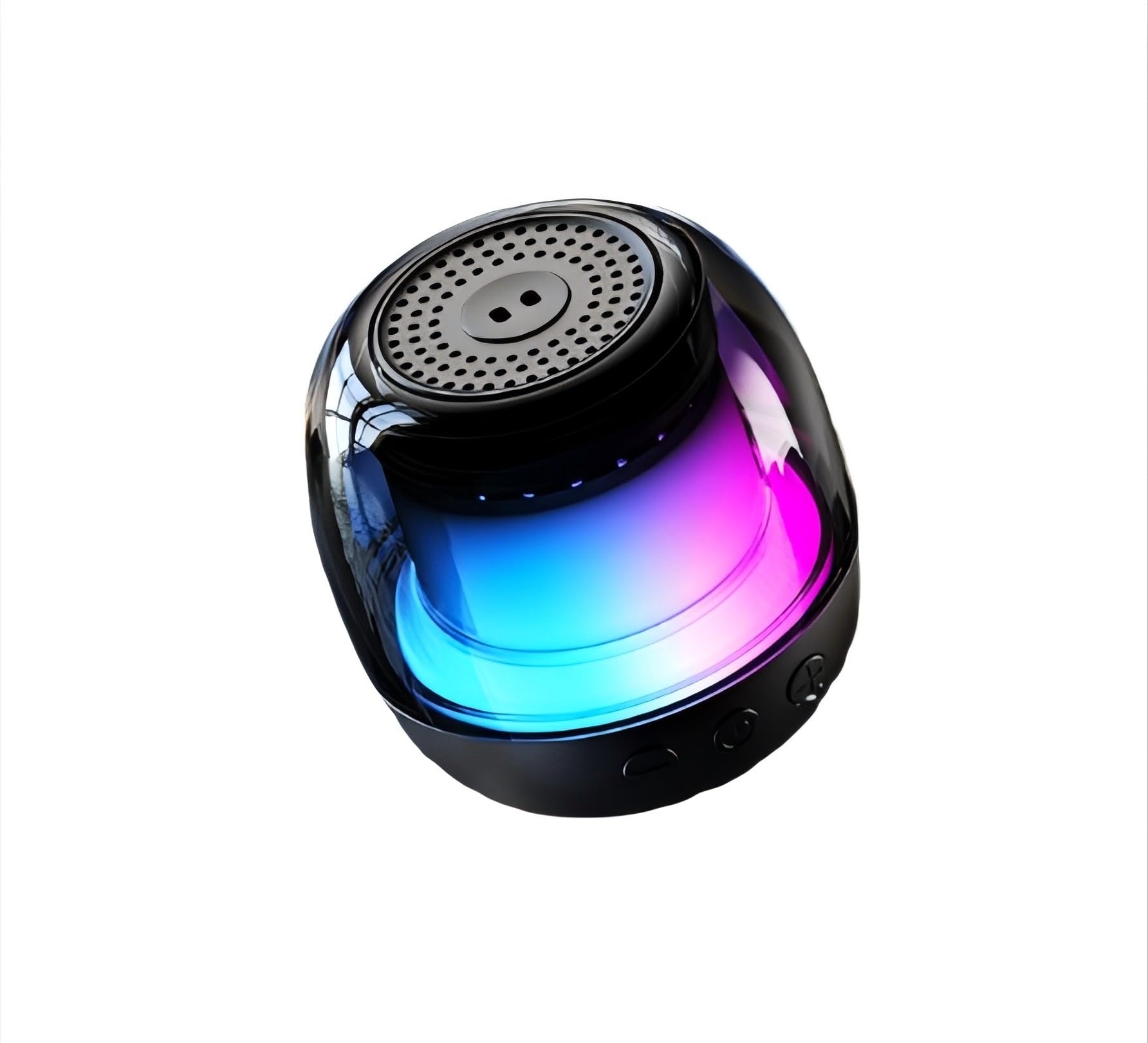 Bluetooth Speaker with RGB Light - Portable Waterproof Wireless Speaker, Multifunctional Phone Stand for iPhone 16/15/14/13/12 Series, Ideal Shower Speaker and Birthday Gift for Everyone (M88)