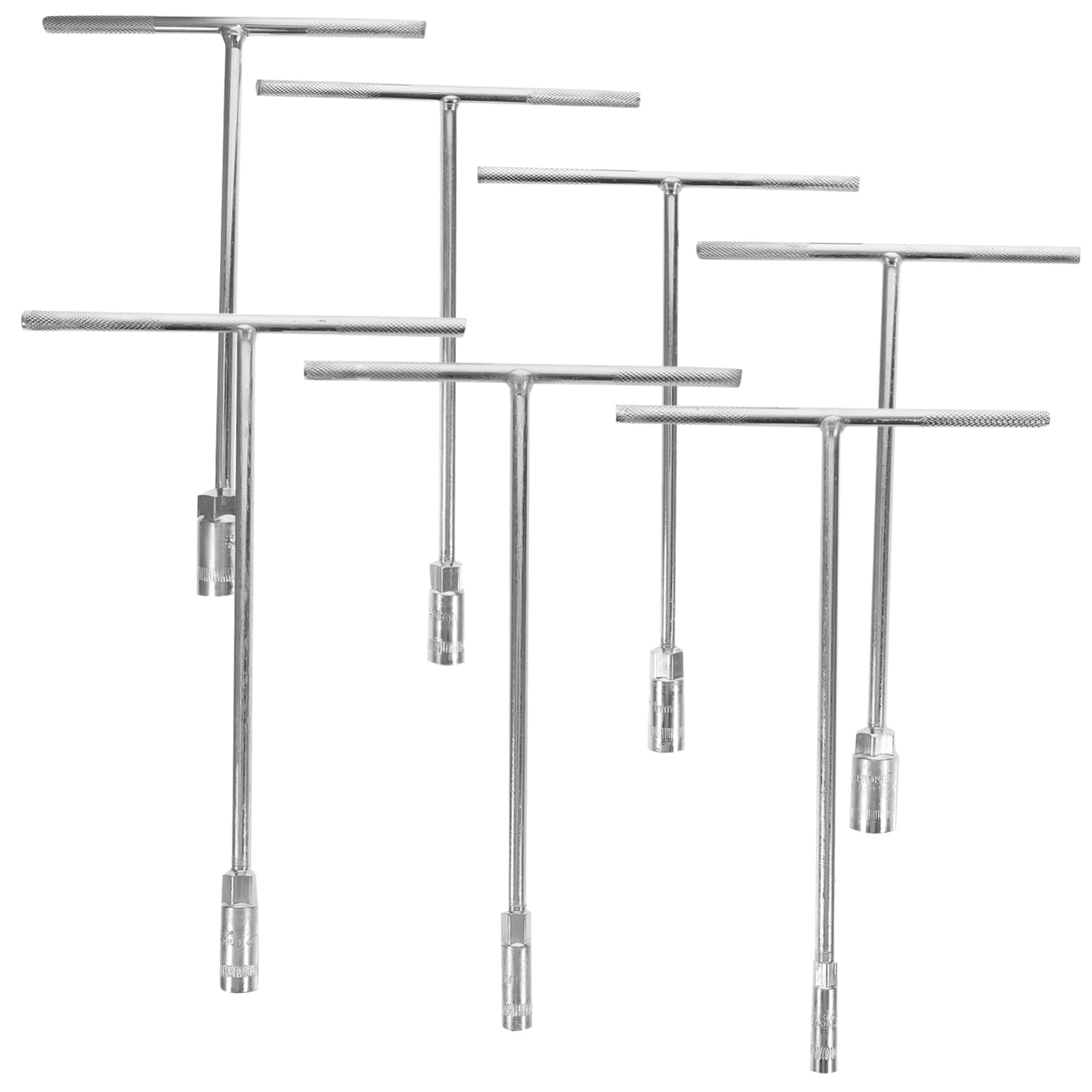 DOITOOL Juego de 7 Llaves de Tubo Tamaño 8mm a 19mm Manija en T de Acero Cromo-vanadio Resistente al Desgaste Uso Profesional y Diario