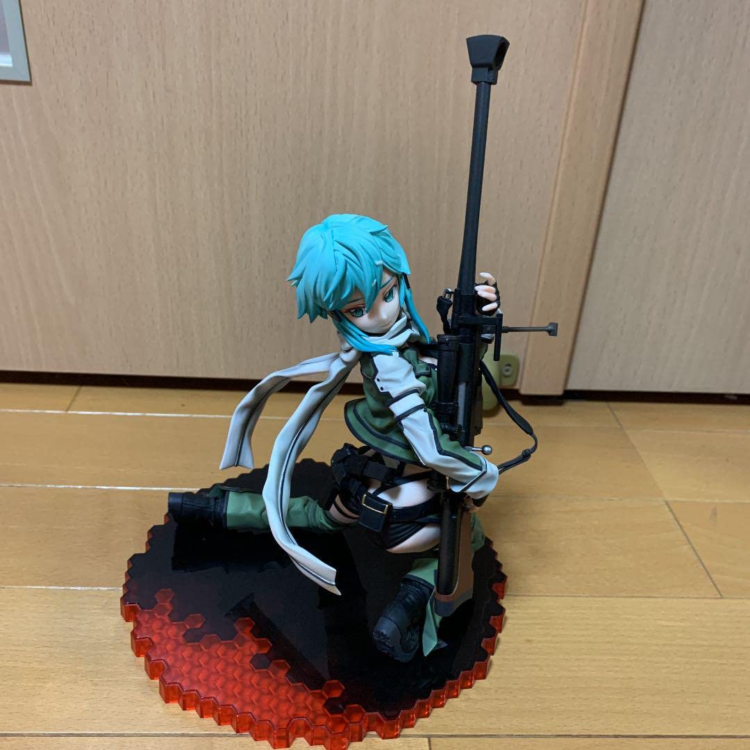 電撃屋 シノン sao ソードアートオンライン フィギュア Amazon.co.jp: ソードアート オンライン シノン 1 6スケール