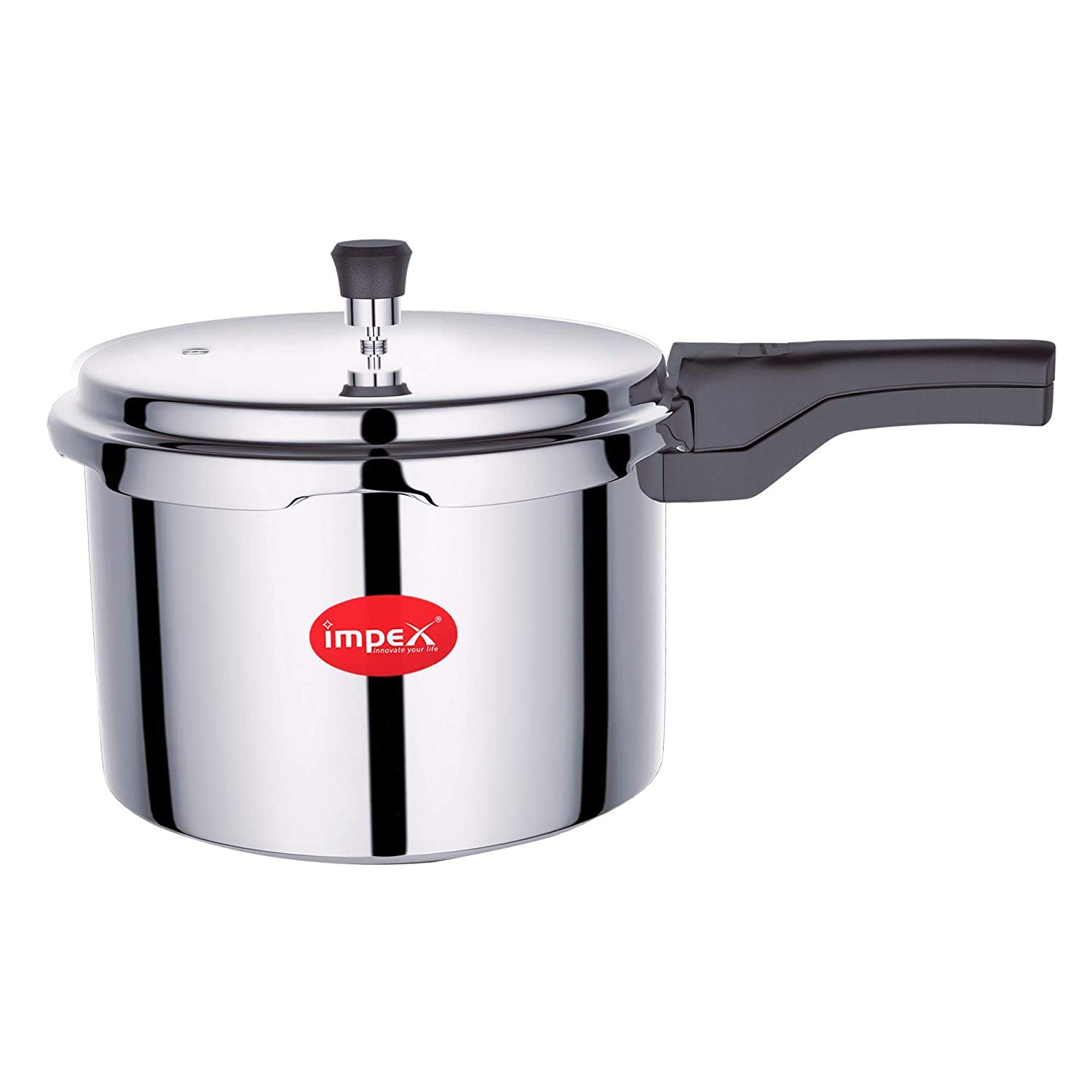 Impexeco Litre Induction Base Aluminium Pressure Cooker With