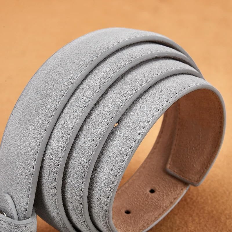 Men'S Fashion Versatile Casual Pin Buckle Leather Belt Suitable For Shorts Casual Wear Jeans4