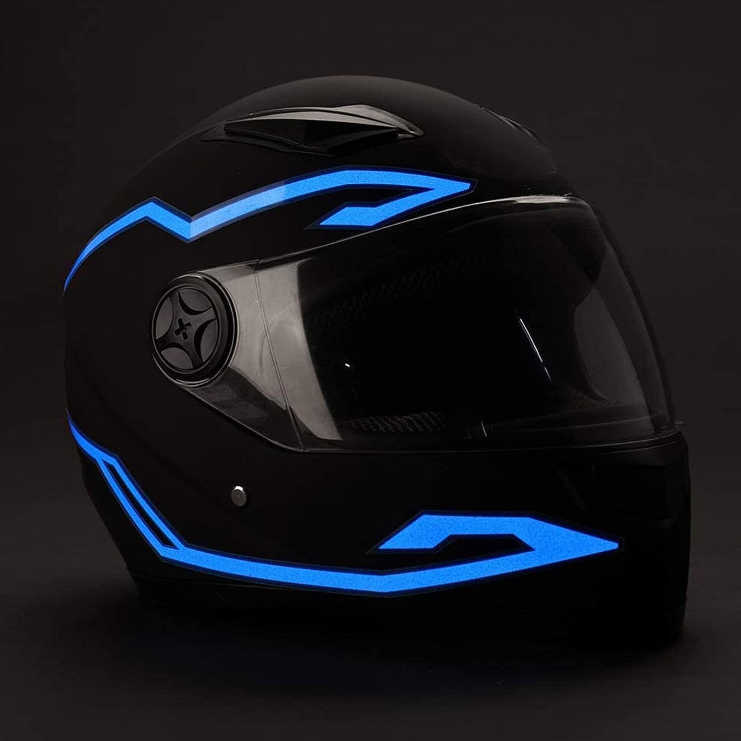 Amazon.co.jp: バイクヘルメットライト ヘルメットライトストリップLED