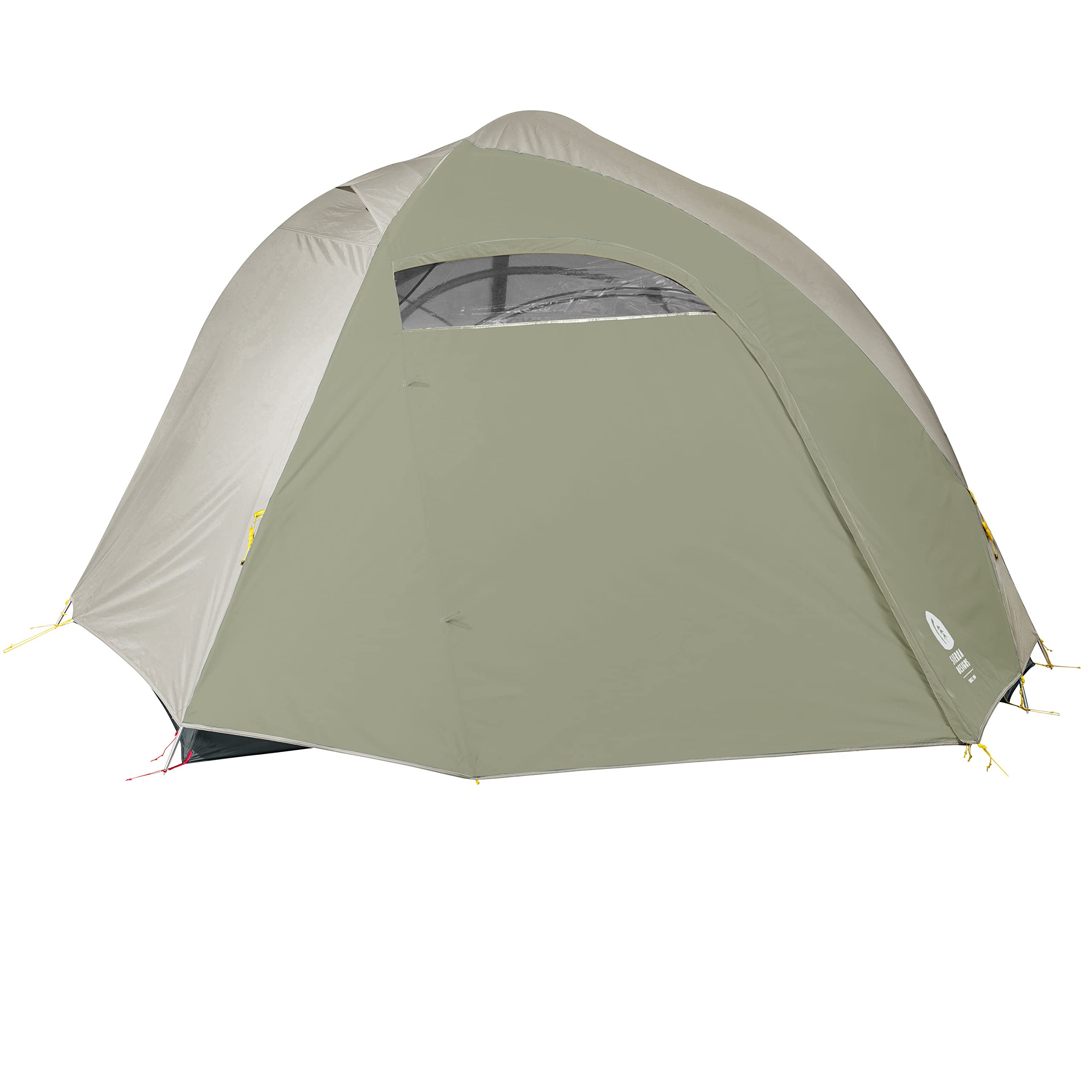 Sierra Designs Nomad 6 Person Tent | 2 Door 2 Vestibule Design | Premium Tent for Car Camping or Festivals | Included Burrito Bag for Easy Storage