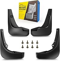 Vista 17 de Aleta de lodo Compatible con 2009-2010 Do-dge Ram 1500/2500/3500, 11-18 Ram 1500/2500/3500, Compatible con ruedas traseras simples, No es compatible