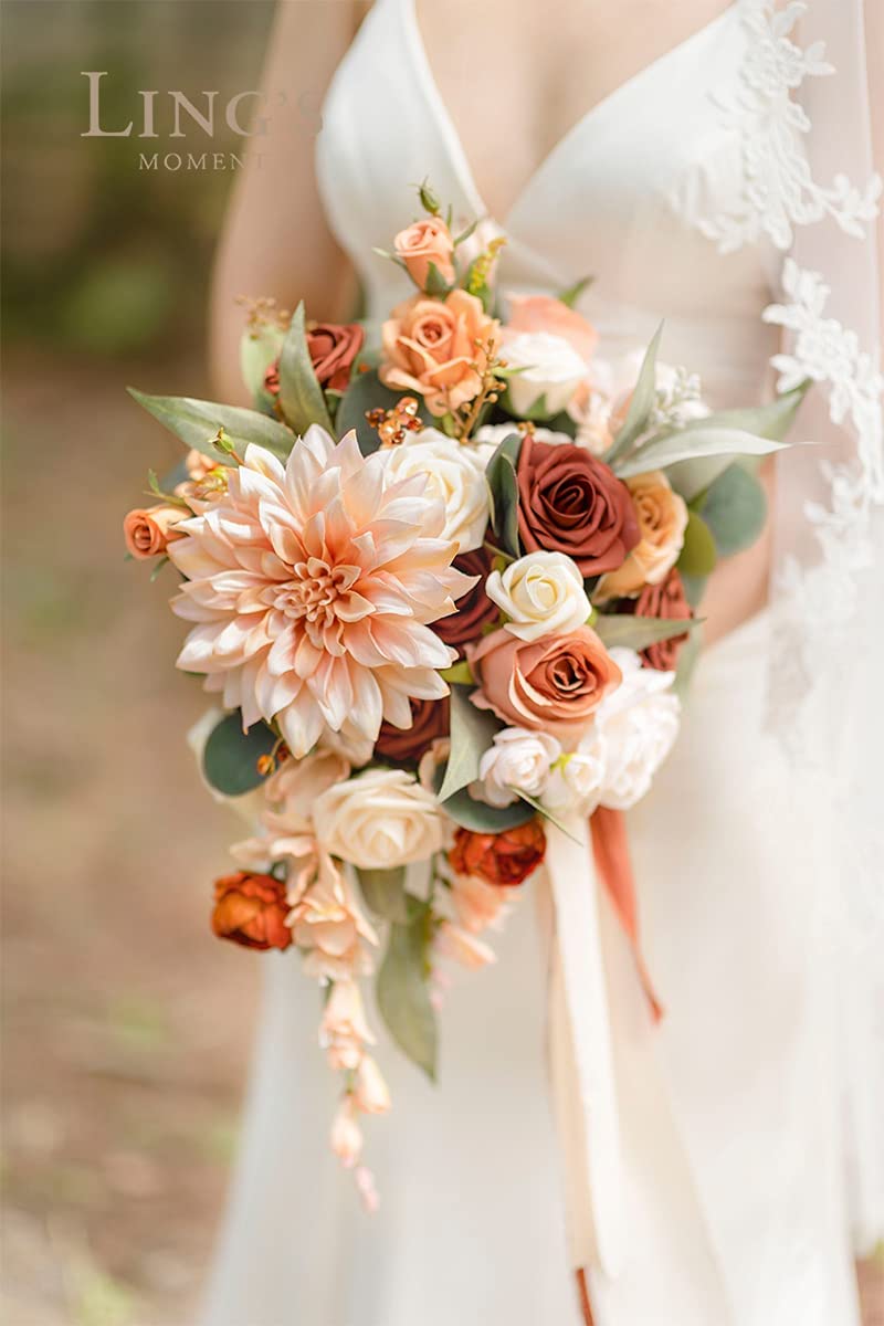 Ling's Moment Artificial Long Eucalyptus Stems, 10PCS Sage Green Slim Eucalyptus Leaves, Filler Greenery for Rustic Wedding Bouquet Centerpieces Decor, 22"