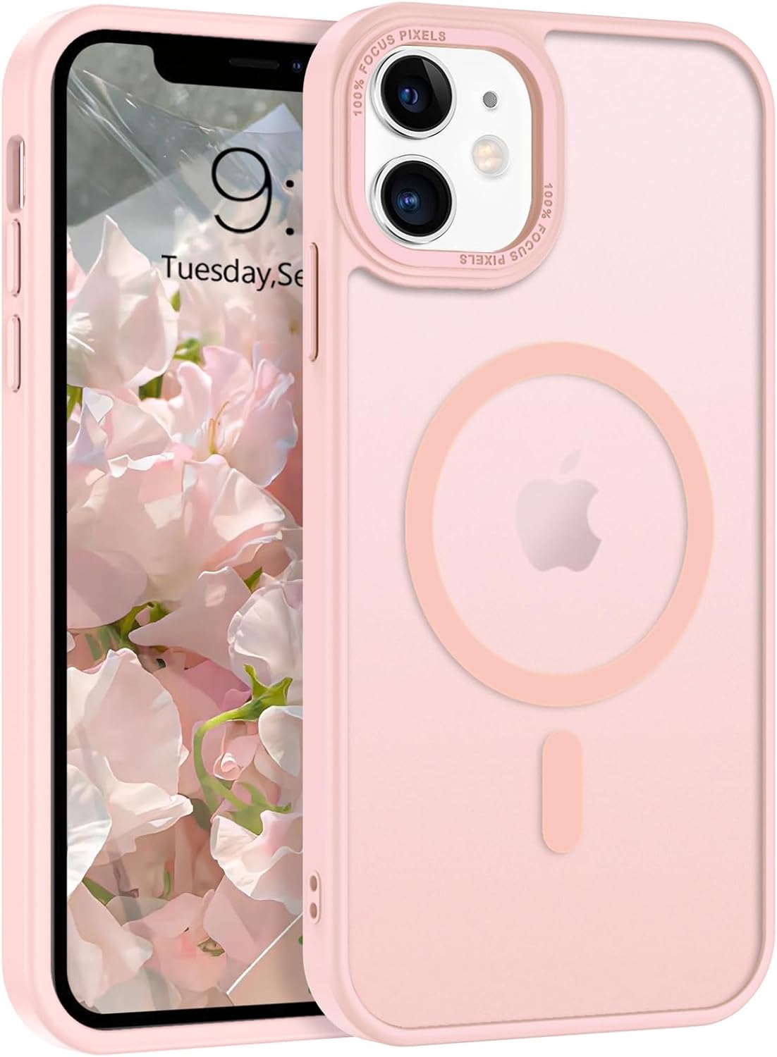 DOMAVER Funda Para IPhone 12, IPhone 12 Pro, Compatible Con MagSafe