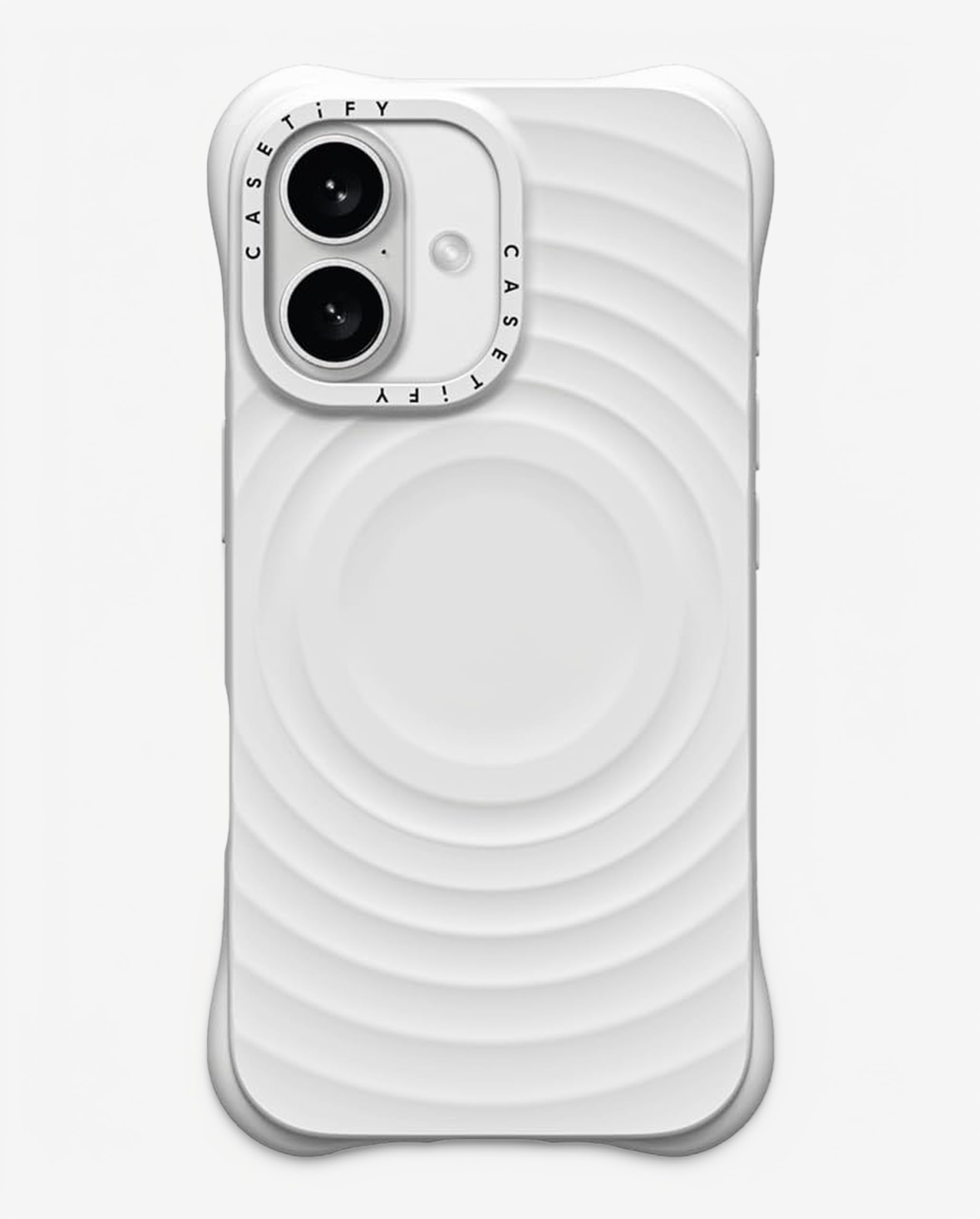 CASETiFY ウェーブ シリコン iPhone16ケース　グリップスタンド付 Amazon.co.jp: CASETiFY iPhone 16 用 ケース ウェーブ シリコン