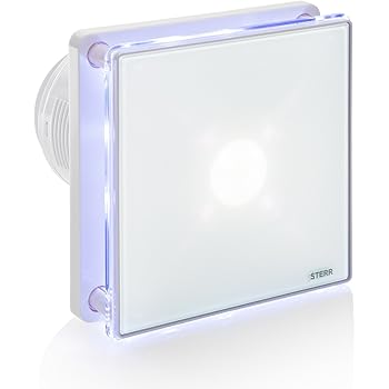 Sterr Badezimmerlufter Mit Led Beleuchtung Und Timer Bfs100lt Amazon De Baumarkt