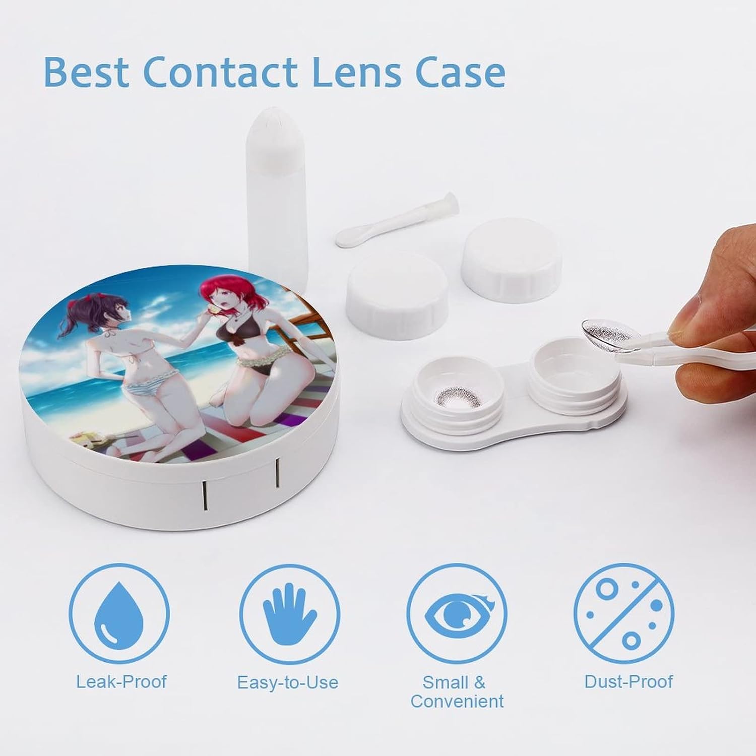 超歓迎された コンタクトケース ラブライブ Love Live ミニ コンタクト Diy コンタクト収納ケース 可愛い 鏡付き 外出 旅行用 携帯便利 日常生活必需品 出張 プレゼント 8 8cm Vimex Org Mx