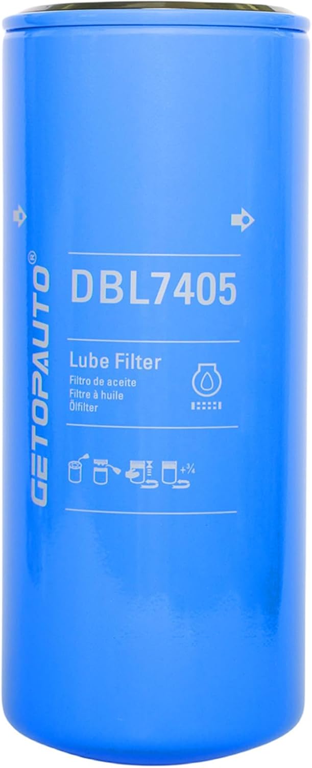 DBL7405 Lube Filter （Spin-on Full Flow） Compatible with CATERPILLAR 5130 572R II 578 583R 587R 589 AP1000D AP1055D Replaces 2444484 9826280400001 L65969