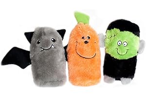 ZippyPaws Halloween Spooktacular Dog Toy Trio