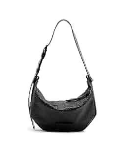 AllSaints MADEA Snake Shoulder, Black: Handbags: Amazon.com