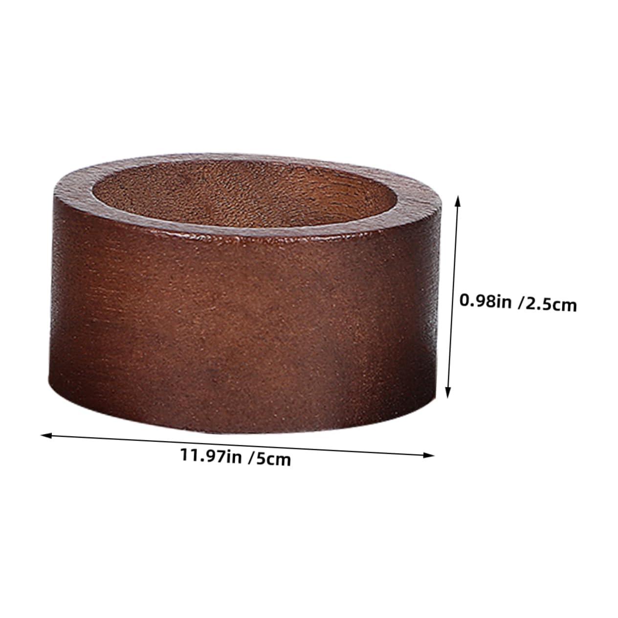 12piezas Servilletero De Madera Hecho Mano Servilleteros Navideños para Decoración De Mesa para Otoño Acción De Gracias Fiestas Navideñas y Decoración De Granja