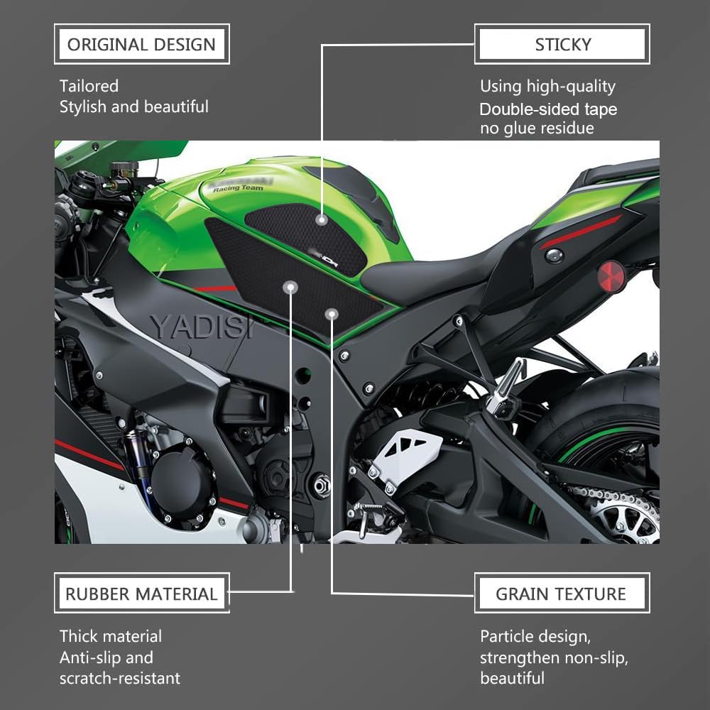 Amazon | For ZX10R ZX-10R zx10r ZX 10R 2011-2025 バイク タンク