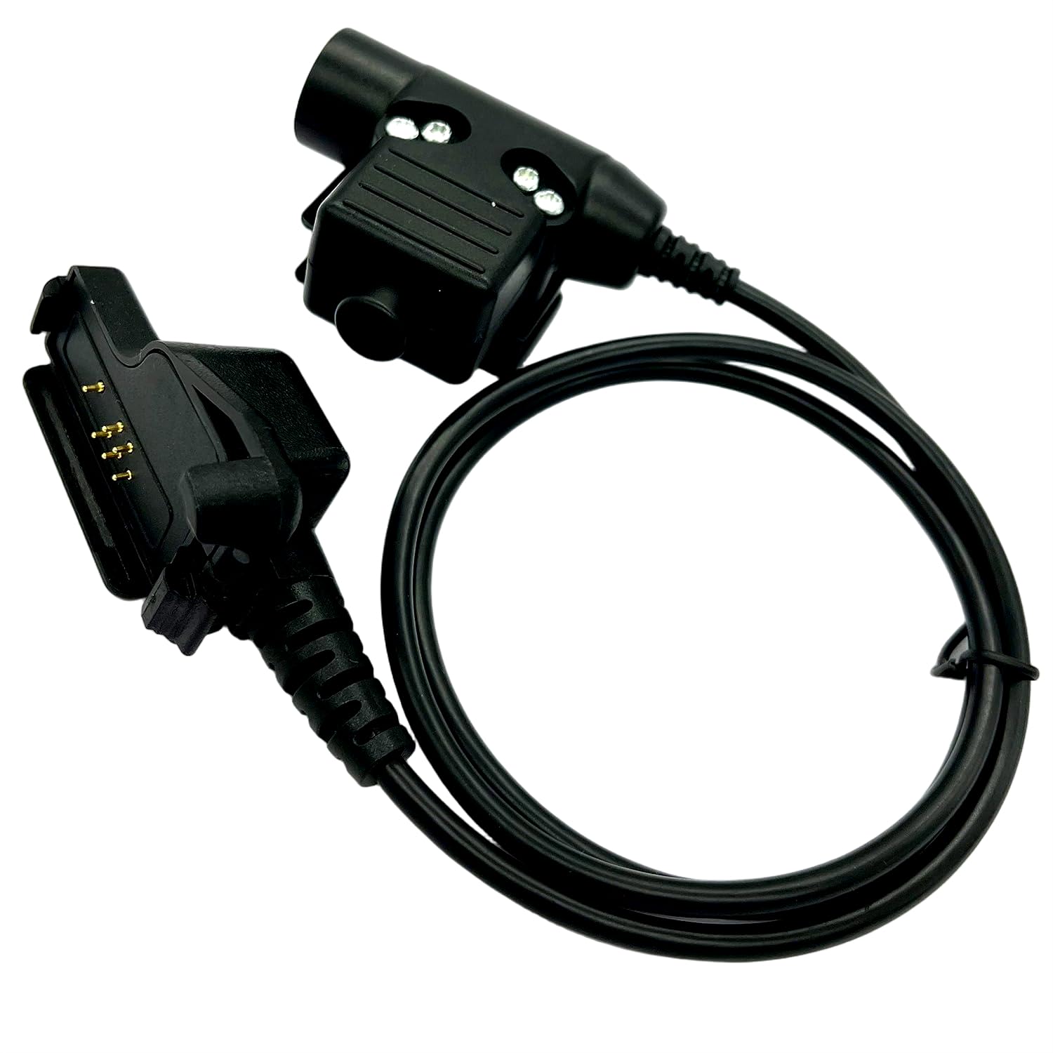 WODASEN Tactical Headset U94 PTT Adapter Push-to-Talk Big Button