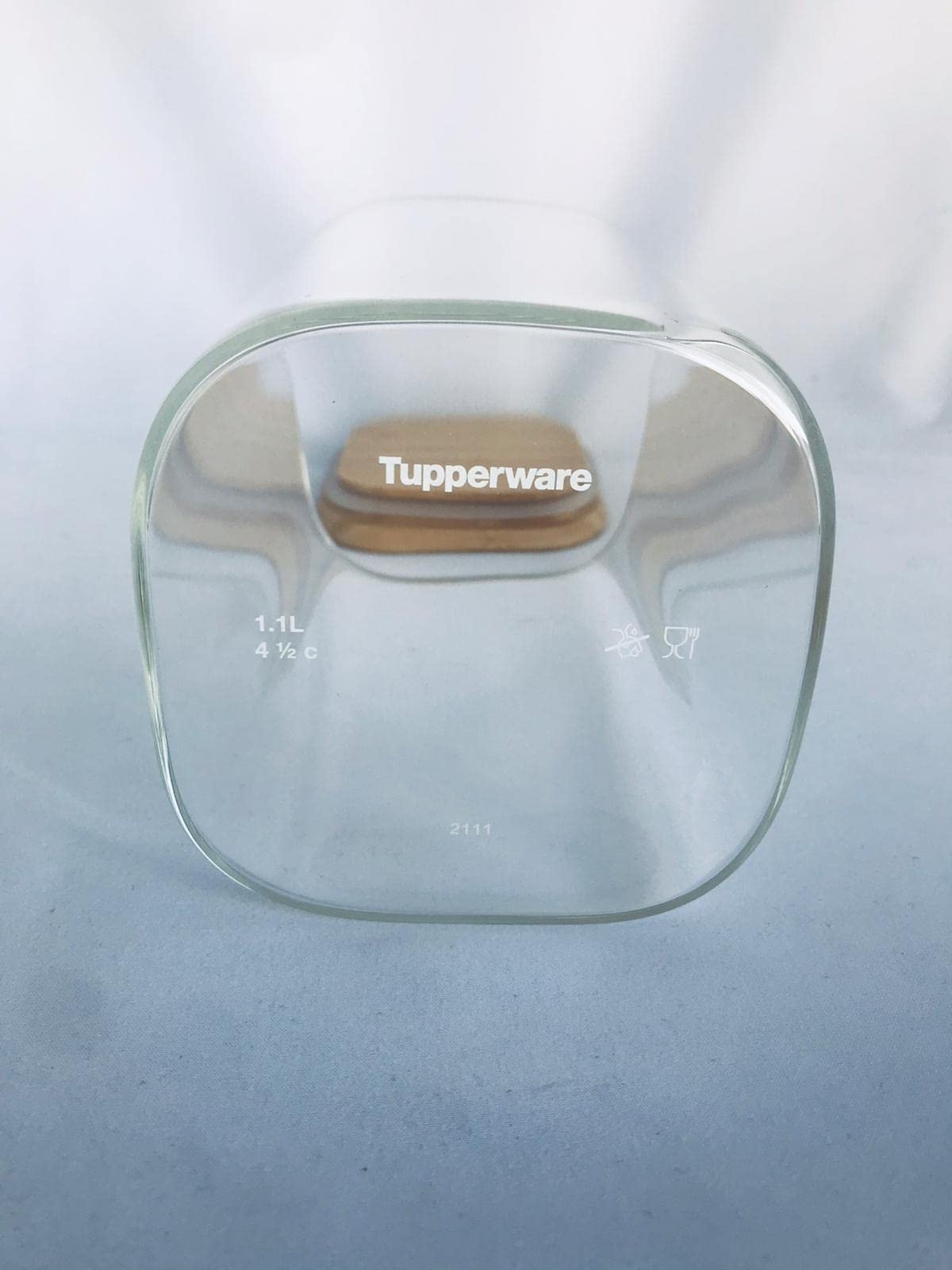Tupperware Bamboo Clear Storage 1,1 L mit Bambus Deckel transparent  Vorratsdose Vorrat Dose Behlter fr Zucker, Kaffee, Kekse : Amazon.de:  Kche, Haushalt & Wohnen