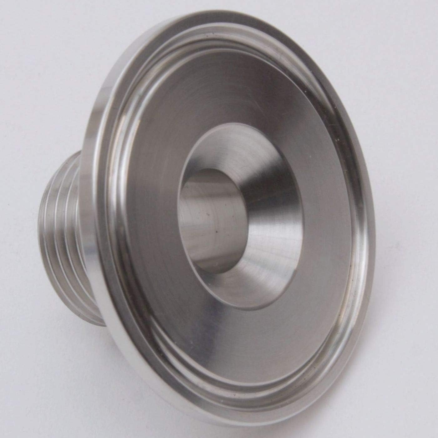 Beer Nut Adapter | Tri Clamp 1 inch x Male Beer Nut - Stainless Steel SS304 - Glacier Tanks - (2 Pack)