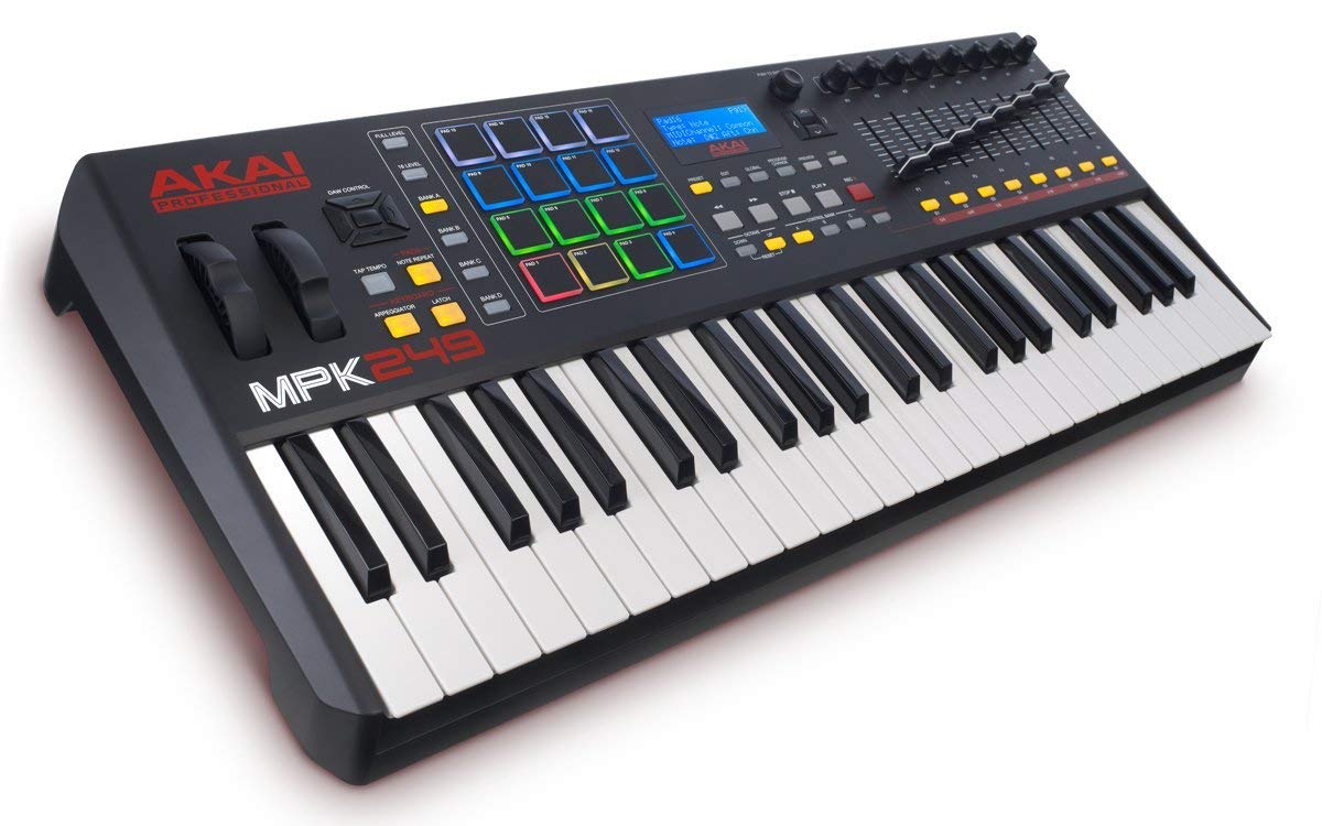 Amazon.com: Akai Professional MPK249 | 49-Key Semi-Weighted USB