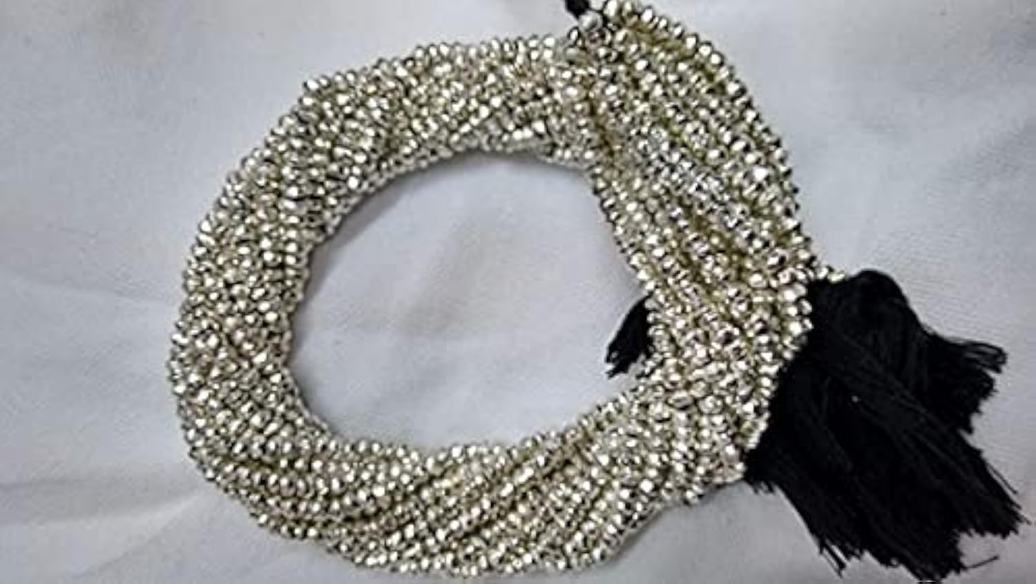 Tourmaline pétrole naturelle en perles facettées de haute joaillerie pour création haut de gamme