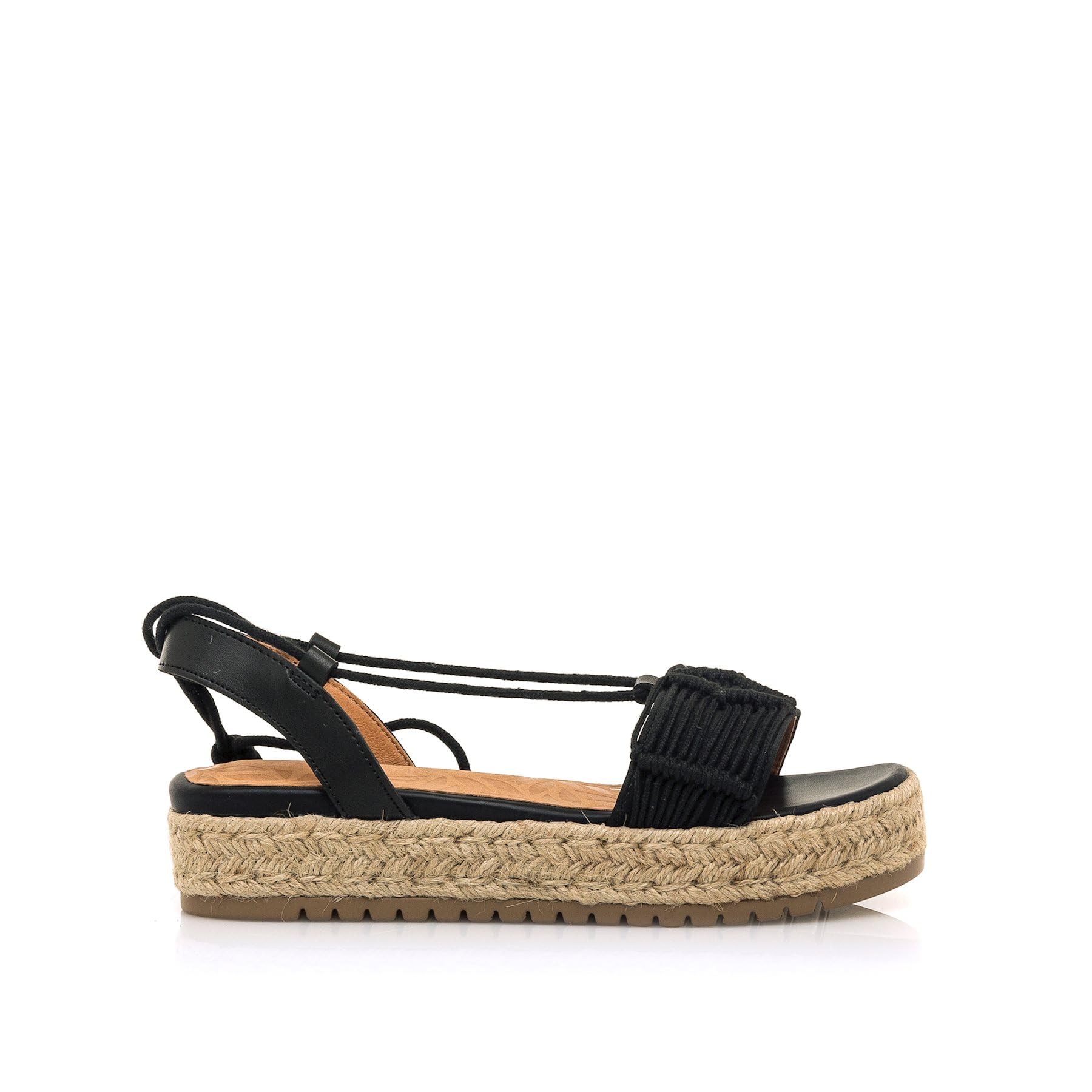 MTNG Women's 53418 Sandal, Black/White, 6.5 UK