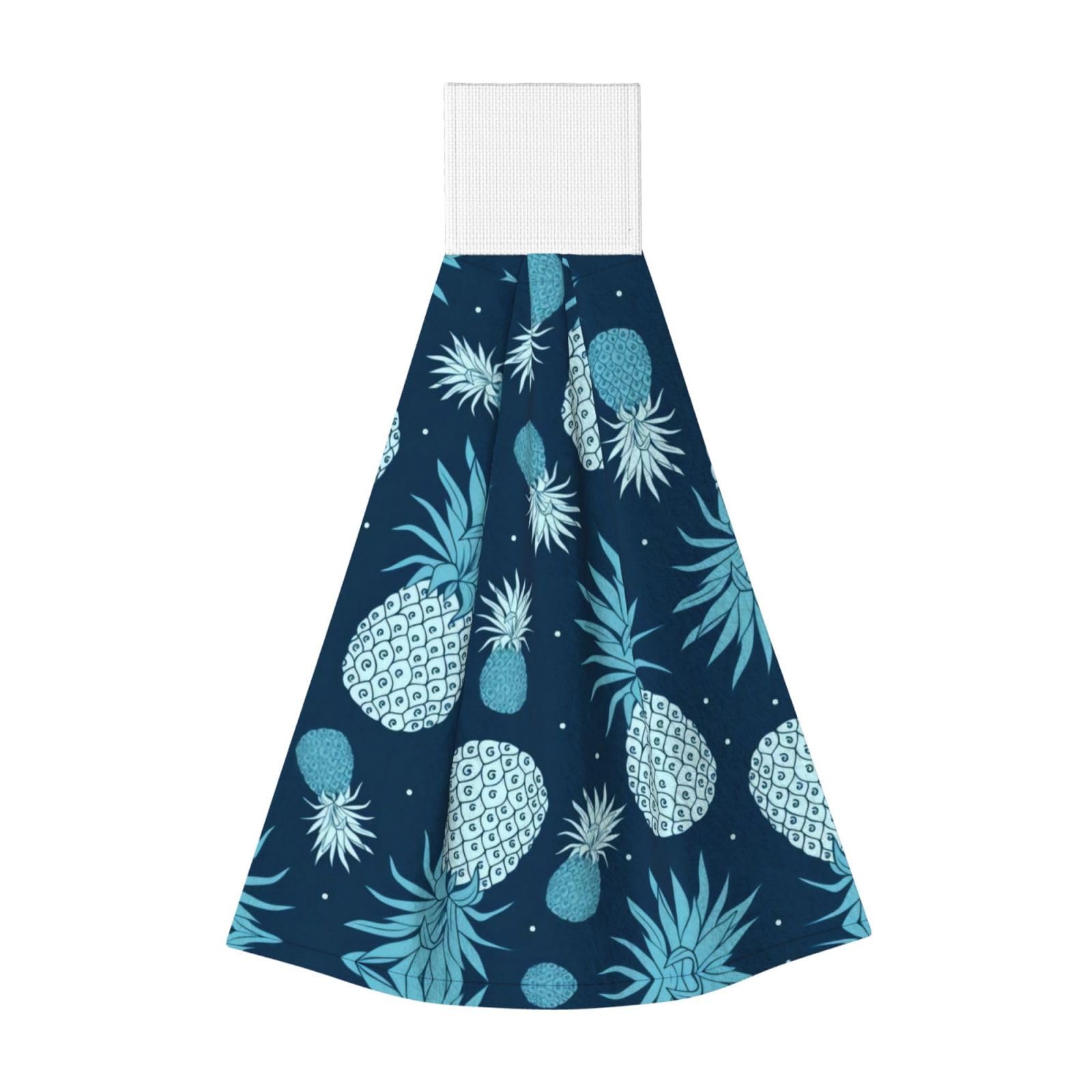 Vintage Pineapple Highly Absorbent Dish Towels Soft Coral Fleece Wipe