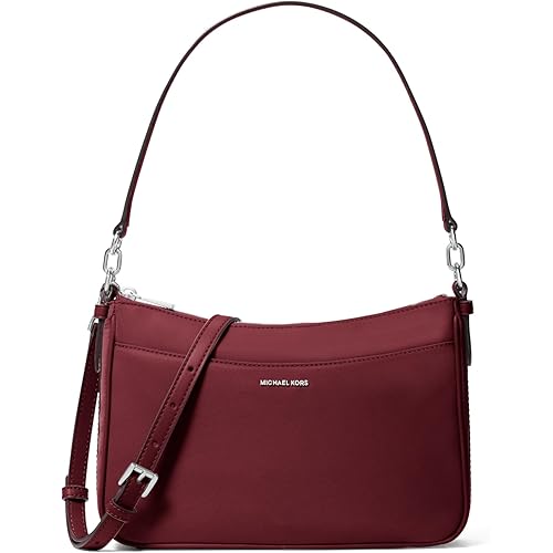 Michael Kors Women's Jet Set Medium Top Zip Pochette Crossbody Bag