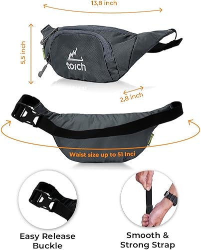 Miniatura 10 de NEWWB Por Torch, Negro -, Riñonera